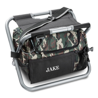 Personalized Camouflage Sit 'N Sip Cooler Seat