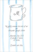 Monogrammed Cup Announcements