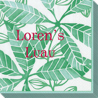 LuLu's Green Leaf Caspari Napkins
