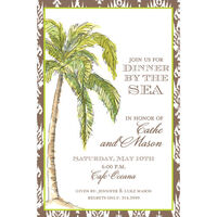 Natural Palm Invitations