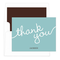 Slate Marker Thank You Note Cards