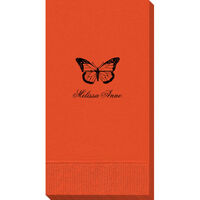 Magnificent Monarch Butterfly Guest Towels