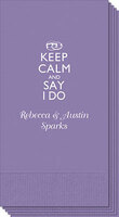 Keep Calm and Say I Do Guest Towels