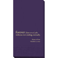 Definition of Forever Guest Towels