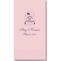 Just Married Car Sign Guest Towels