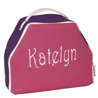 Pastel Embroidered Travel Lunch Box