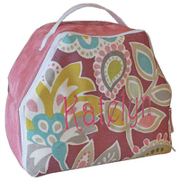 Flirty Flowers Embroidered Travel Lunch Box