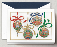 Elegant Ornaments Holiday Cards