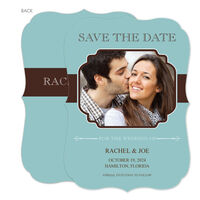 Slate Connection Photo Save the Date Cards