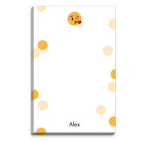 Emoji Kiss Dots Notepads