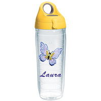 Blue Butterfly Personalized Tervis Water Bottle