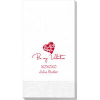 Multi Heart Valentine Guest Towels