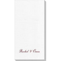 Formal Script Luxuxry Deville Guest Towels