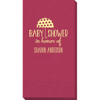Baby Shower Umbrella Guest Towels