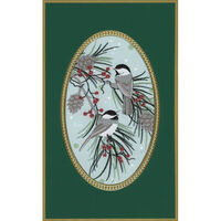 Sweet Chickadee Tapestry Holiday Cards