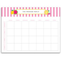 Fruity Pink Meal Planner