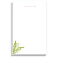 Lily of the Valley Notepad