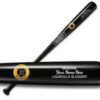 The Official Personalized Louisville Slugger with Oakland A's Logo
