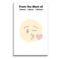 Emoji Kisses Mommy Notepads
