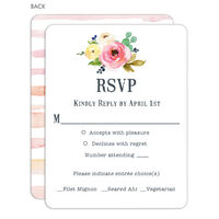 Rose Bunch Response Cards