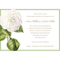Camellia Garden Invitations