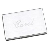 Personalized Business Card Case