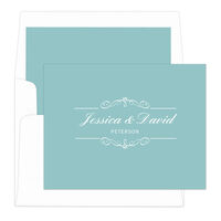 Lagoon Bellissimo Foldover Note Cards