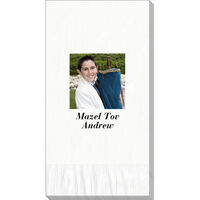 Design Your Own Full Color Mitzvah Photo Guest Towels
