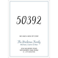 Large Zip Code Moving Announcements