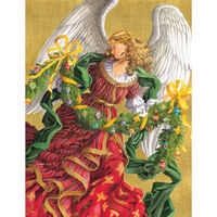 Angel with Greenery Holiday Cards