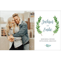 Two Vertical Sprigs Photo Placemats