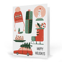 Winter Memories Folded Holiday Cards