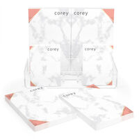Geo Marble Notepad Set (6 Pads)