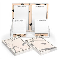 Tiger Marble Notepad Set (6 Pads)