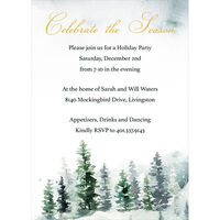 Winter Forest Invitations