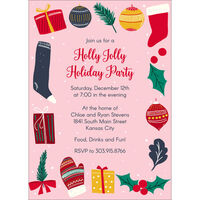 Christmas Memories Invitations