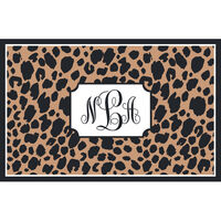 Black Leopard Royalty Placemats