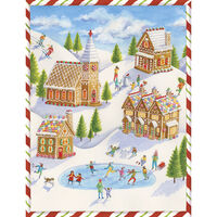 Gingerbread Village Holiday Cards