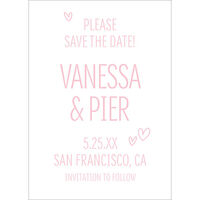 Sweethearts Save the Date Cards