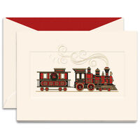 Christmas Train Folded Holiday Cards