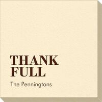 Thank Full Linen Like Napkins