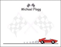 Race Car Note Cards