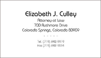 Culley Business Cards
