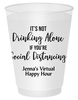 Social Distancing Shatterproof Cups