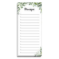 Calming Leaves List Notepads