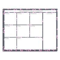Flowery Edged Meal Planner
