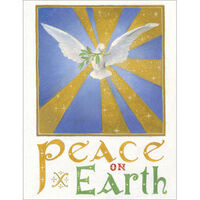 Peace on Earth Dove Holiday Cards