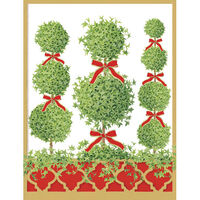 Topiaries Holiday Cards