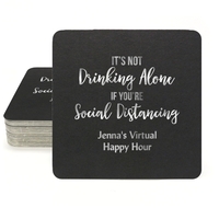 Social Distancing Square Coasters
