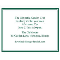 Simple Frame Small Invitations